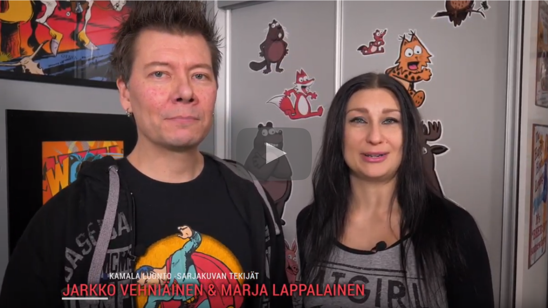 En bild av Marja Lappalainen och Jarkko Vehniiäinen är en länk till den här videon.